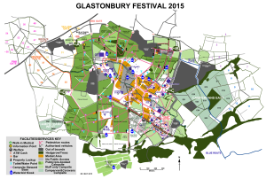 Mapa del festival